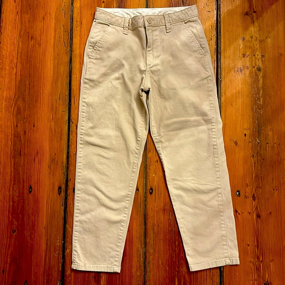 Size 10 boys Gap khakis.
